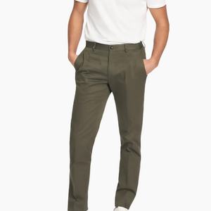 Pantalones Chinos Casuales de Algodón para Hombre, de Sarga Elástica con Múltiples Bolsillos - Product Image 2
