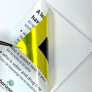 Pegatina de Vinilo Impresa a Doble Cara Personalizada, Calcomanía para Ventana, Puerta de Vidrio, Parabrisas de Coche, Decoración de Temporada - Product Image 1