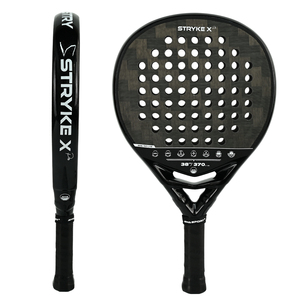 Raquette de padel personnalisée de qualité supérieure fabriquée en usine, <span class=keywords><strong>Stryke</strong></span> JP91 Hybrid Teardrop 24K carbone, puissance explosive avec précision et stabilité - Product Image 1
