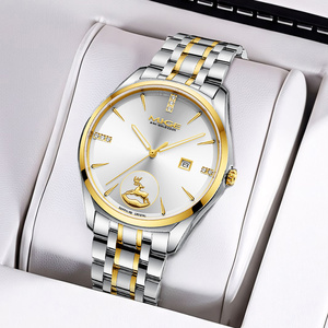1Customized Luxury Stainless Steel Miyota <b>Automatic</b> Mechanical Water Resistant <b>Chronograph</b> Men's Watch Pointer Dial 20mm Band - Product Image 3