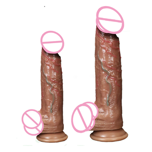 Dildo Grande de 9 Pulgadas <span class=keywords><strong>con</strong></span> <span class=keywords><strong>Venas</strong></span> Realistas, Consolador Grueso <span class=keywords><strong>con</strong></span> Correa y Ventosa, Juguetes Sexuales para Mujeres - Product Image 1