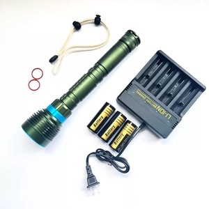 Mạnh mẽ nhất 3500 Lumens T6 <span class=keywords><strong>LED</strong></span> <span class=keywords><strong>Diving</strong></span> <span class=keywords><strong>Torch</strong></span> không thấm nước IP68 chiến thuật đèn pin 26650 có thể sạc lại pin Hợp kim nhôm đèn - Product Image 5