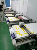 Plotter y máquina de plegado troquelado digital electrónico de embalaje de caja de corte
