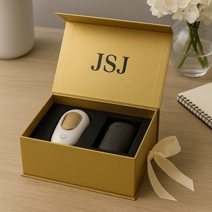 Caja de Embalaje para Cepillo de Dientes Eléctrico Inteligente, Diseño Magnético Plegable, Estuche de Regalo de Cartón Rígido de Lujo con Separador - Product Image 4