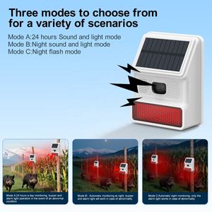 屋外人体危険な物体誘導高周波アラームWIFI可聴および視覚アラームの取り付けが容易 - Product Image 5