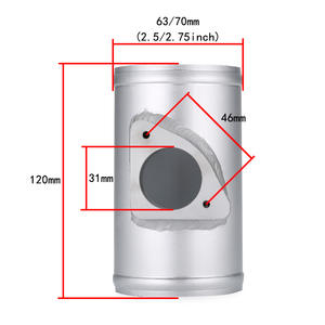Adaptor pengukur asupan udara, dudukan Sensor aliran udara Universal dasar MAF - Product Image 2
