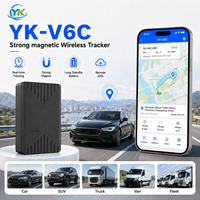 Rastreador GPS 4G LTE GLONASS con Cobertura Mundial, Resistente al Agua, Magnético, Localizador de Vehículos y Activos, SOS, Geo Cercas, Compatible con PC