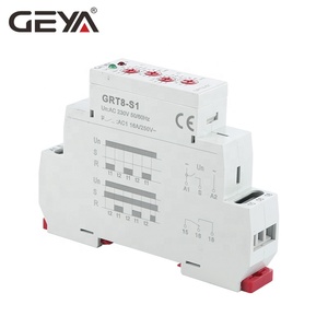 GEYA GRT8--S1 Asimetris Cycler <span class=keywords><strong>Timer</strong></span> <span class=keywords><strong>Relay</strong></span> Modular <span class=keywords><strong>Relay</strong></span> AC230 W240 1 SPDT Waktu <span class=keywords><strong>Relay</strong></span> <span class=keywords><strong>Timer</strong></span> Kontrol - Product Image 3