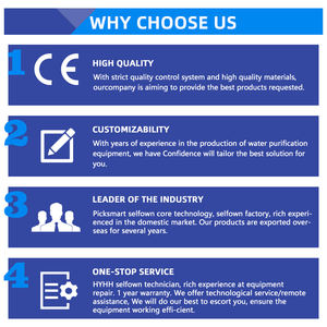 Aangepaste industriële waterzuiveringsinstallatie RO-installatie 250lph omgekeerde osmose waterfiltersysteem in supermarkten, restaurants - Product Image 5