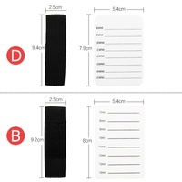 Plateau de rangement pour extensions de cils, outils et fournitures de maquillage pour cils, support de bande de cils, support de cils à main, sangle de maintien pour cils, plaque à cils