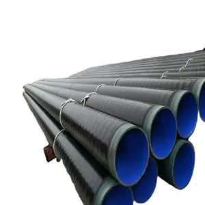 API 5L X70 3PE 3LPE Anti-Corrosion Coating Tube SSAW Sawl API 5LSpiral Welded Carbon Steel Pipe