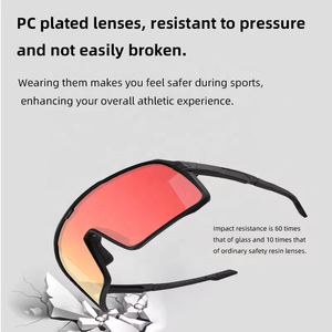 <span class=keywords><strong>Lunettes</strong></span> de cyclisme photochromiques pour adultes, légères, performance garantie, verres noirs, protection transparente pour VTT, cyclisme, pêche en extérieur - Product Image 2