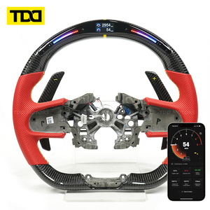 พวงมาลัยคาร์บอนไฟเบอร์ LED แบบ TDD สำหรับ Lotus Emira รุ่นปรับแต่งพิเศษ - Product Image 1