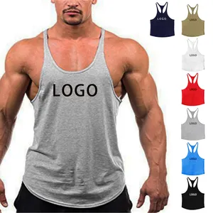 Wholesale China Supplier Men's Tank Tops Fitness Gym Vest Slimming Vest Undershirt For Men