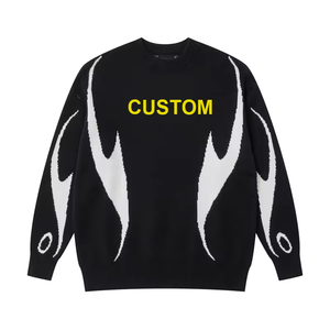 Verdant Strokes. <strong>Men's</strong> Jacquard Pattern Custom Colorful <strong>Sweater</strong> <strong>Woolen</strong> <strong>Sweater</strong> <strong>Designs</strong> for <strong>Men</strong> Wool <strong>Handmade</strong> <strong>Sweater</strong> <strong>Design</strong> for <strong>Men</strong> - Product Image 1