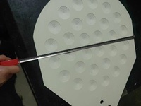 Machine à découper la pâte à hamburgers et à pizzas de qualité industrielle, semi-automatique, 220V/380V, haute productivité