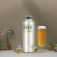 Kingstar Jasmine Chinesisches Craft-Bier Direkt vom Hersteller Kräuter 4,1% ABV Kräuter-Gewürz-Leichtbier 1L Aluminiumdosen Natürlicher Geschmack