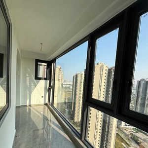 Nhà Máy Cung Cấp Trực Tiếp Hiện Đại Đu Cách Âm Nhôm Kính Cửa Sổ Cửa Sổ Với Cách Nhiệt Cách Nhiệt Cho Biệt Thự Xây Dựng - Product Image 2