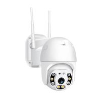 Cámara de Seguridad WiFi HD 1080P de 4MP a Todo Color con Visión Nocturna a Color 24/7 y Audio Bidireccional para Monitoreo Perimetral en Exteriores