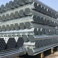 Tuyau en acier rond galvanisé de haute qualité, tuyau GI 32 mm 50 mm 80 mm 100 mm, fabricant de tubes Galva pour équipements mécaniques
