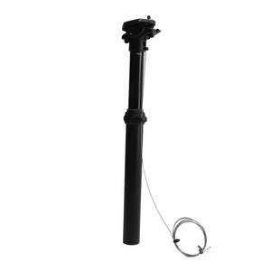 Tubo <span class=keywords><strong>de</strong></span> sillín <span class=keywords><strong>de</strong></span> <span class=keywords><strong>bicicleta</strong></span> <span class=keywords><strong>de</strong></span> 30.9x375mm con suspensión hidráulica, recorrido <span class=keywords><strong>de</strong></span> 100mm, cableado externo y función <span class=keywords><strong>de</strong></span> altura ajustable - Product Image 6