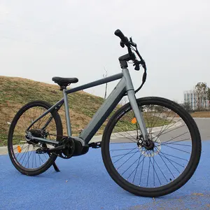Vélo électrique de route de style populaire entraînement par courroie adultes vélo de montagne électrique vtt ebike vélos électriques à entraînement moyen avec entraînement par courroie