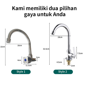 Pano.V Chrome <b>Single</b> Handle Kitchen Faucet Deck Mounted Sink <b>Basin</b> Mixer <b>Tap</b> Zinc Alloy Ceramic Valve for Kitchen Sink - Product Image 2