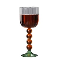 Verre à boire personnalisé en cristal vintage pour jus, lait, bière, champagne, vin, vaisselle de restaurant