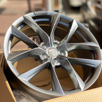Jantes forgées TSS en alliage d'aluminium, 5 branches en Y, noir brillant, style turbine, légères, 18 19 20 21 22 pouces, 5x114.3 5x120 pour Model 3 Model Y