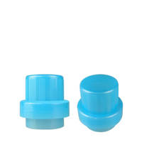 Bouchon de bouteille de lessive en plastique de haute qualité 60 mm, capuchon de nettoyant à vis côtelé