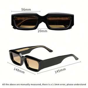 Lunettes de soleil polarisées pour hommes avec logo personnalisé, verres TAC de haute qualité, protection UV400, monture épaisse en acétate, modèle 2025 - Product Image 6