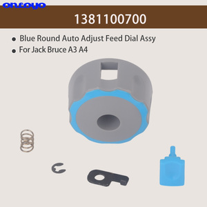 1381100700 Conjunto de Dial de Ajuste Automático Redondo Azul, Juego de Numerador Original, Placa de Resorte del Pasador del Regulador de Alimentación para Jack Bruce A3 A4 - Product Image 4