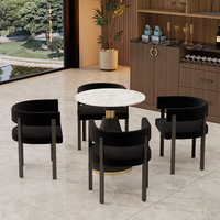 Chaise de salle à manger moderne Chaise de table à manger domestique simple Table et chaises italiennes de luxe légères