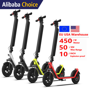 Scooter Eléctrico <span class=keywords><strong>Hx</strong></span> X11 con Motor sin Escobillas de 450W, 45km de Autonomía, Resistente al Agua, Tracción Trasera de Aleación de Aluminio, Neumático Grueso de 10 Pulgadas, Disponible en Reino Unido y Europa - Product Image 2