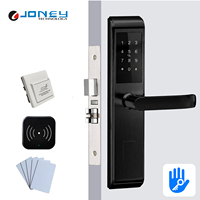 Cerradura Inteligente para Puerta de Hotel TTLOCK, Acero Inoxidable 304, Aplicación Móvil, Contraseña, Tarjeta, Llave Mecánica, para Hotel y Apartamento