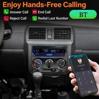 Pemutar MP3 Panel Lepas Pasang Grosir dengan Android Auto & Layar Tampilan Radio FM USB/Kartu SD Amplifier Dashboard Mobil