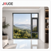 Ventana de Aluminio JOUGE con Doble Acristalamiento Low-E y Vidrio Templado de Seguridad, Especificaciones Personalizadas para Desarrolladores Inmobiliarios