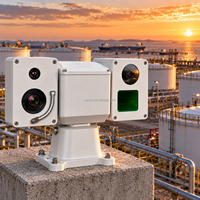 Professionele nachtzicht PTZ thermische camera voor olieplatformbewaking en bewaking van putkoppen op lange afstand