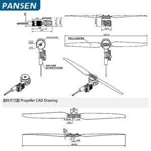 NOUVEAU <span class=keywords><strong>Hobbywing</strong></span> X15 <span class=keywords><strong>Combo</strong></span> Système de puissance à levage lourd 71 kg Max, 37,5 kg de poussée par moteur, contrôleur pour drone aérien 150 kg UAV - Product Image 6