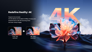 Projecteur laser DLP 4K Wupro <span class=keywords><strong>X</strong></span> Dangbei Mars PRO 2 le plus récent, 2450 lumens ISO, haute luminosité, Google TV, home cinéma - Product Image 4