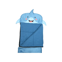 Sac de couchage Forjoy de haute qualité à motifs de dessins animés, sac de couchage enveloppant pour enfants, chaud et idéal pour le camping en plein air