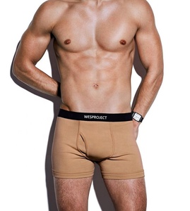 Boxer da <span class=keywords><strong>Uomo</strong></span> Personalizzati Senza Cuciture Taglie Forti con Logo Privato - Slip e Boxer da <span class=keywords><strong>Uomo</strong></span> <span class=keywords><strong>100</strong></span>% <span class=keywords><strong>Cotone</strong></span> - Accessori Intimo - Product Image 2