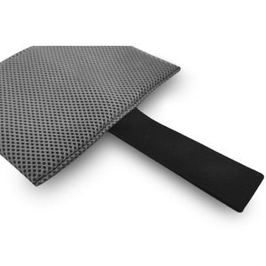 กระเป๋าตาข่ายสำหรับใส่แซนวิชสัตว์เลี้ยง สีเทาเข้ม กระเป๋าเก็บของกลางแจ้งแบบพกพาพร้อมผ้าตาข่าย - Product Image 4