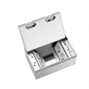 <span class=keywords><strong>Prise</strong></span> de sol standard européenne avec <span class=keywords><strong>design</strong></span> <span class=keywords><strong>en</strong></span> marbre encastré et face invisible - Product Image 1