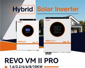 Convertisseur d'énergie <span class=keywords><strong>solaire</strong></span> hybride hors réseau/sur réseau SOROTEC REVO VM II PRO Series 1.6~10KW avec contrôleur <span class=keywords><strong>solaire</strong></span> MPPT 90A - Product Image 1
