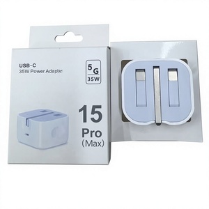 <span class=keywords><strong>อะแดปเตอร์</strong></span>ชาร์จเร็ว 35W USB-C PD สำหรับ <span class=keywords><strong>iPhone</strong></span> 15 16 17 Promax พร้อมกล่องแพ็คเกจแท้ รองรับปลั๊ก US EU UK ใช้ได้ทั้งในบ้านและเดินทาง ขายดี - Product Image 5