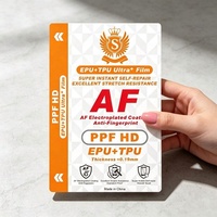 Film de découpe EPU TPU PPF 180x120MM 0.19MM auto-réparant, résistant à l'étirement, film protecteur pour découpeuse de films de protection pour smartphone