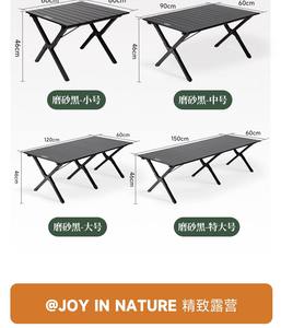 Set <span class=keywords><strong>Tavolo</strong></span> e Sedie Portatile da Campeggio per Esterni con Struttura a Rotolo in Metallo <span class=keywords><strong>Pieghevole</strong></span> per <span class=keywords><strong>Camper</strong></span> - Product Image 6