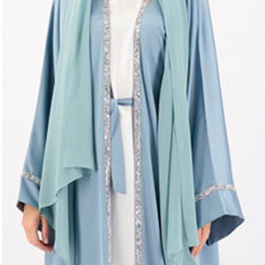 Hot Sale New Design Islamic Abaya Muslim Clothing Women Traditional Abaya With Belt Best Color Ladies Abaya Long Sleeve - Product Image 4
