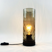 Nouvelle Lampe de Table Moderne de Luxe Léger, Créative et Simple, en Verre, Style Nordique, pour Salon et Chambre à Coucher